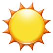Эмодзи ☀️ Солнышко или Солнце на Samsung
