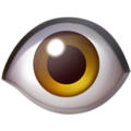 Эмодзи 👁️ Глаз на Apple iOS