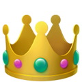 Эмодзи 👑 Корона на Apple iOS