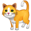 Эмодзи 🐈 Кот (кошка) в месседжере WhatsApp