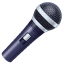 Эмодзи 🎤 Микрофон (караоке) в месседжере WhatsApp