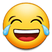 Эмодзи 😂 Лицо со слезами радости на Samsung
