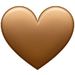 Эмодзи 🤎 Коричневое сердце на Samsung