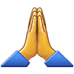 Эмодзи 🙏 Сложенные ладони (молитва) на Samsung
