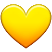 Эмодзи 💛 Жёлтое сердце на Samsung